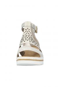 Босоножки на платформе Rieker, бежевый