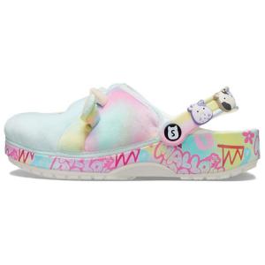 Crocs Классические тапочки Squishmallow в виде коровы для детей - сине-розовые, цвет Blue Pink