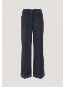 Hessnatur Вельветовые брюки темно-синего цвета