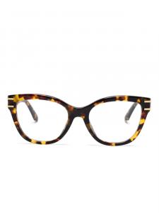 Очки с эффектом черепаховой оболочки Dolce & Gabbana Eyewear, коричневый