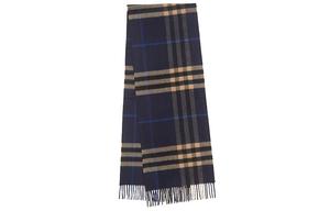 Вязаный шарф унисекс Burberry, Indigo/heart camel color