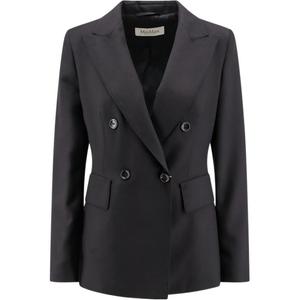 Maxmara Пальто для делового костюма, женское, черное