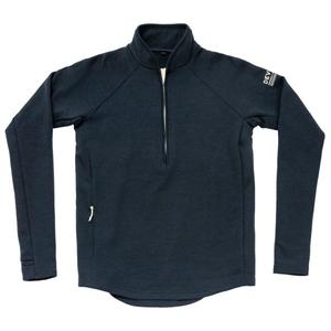 Женский свитер из мериносовой шерсти с застежкой-молнией Devold, черный