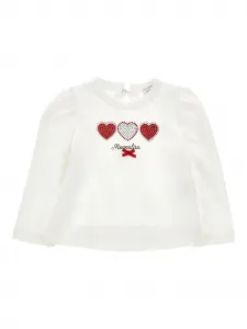 Футболка из джерси Monnalisa, белый