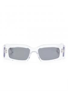 Солнцезащитные очки в прямоугольной оправе Alaïa, серый