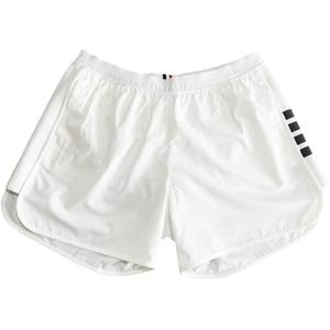 THOM BROWNE Спортивные шорты мужские белые