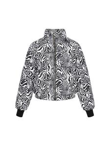 Женская куртка черно-белого цвета faina