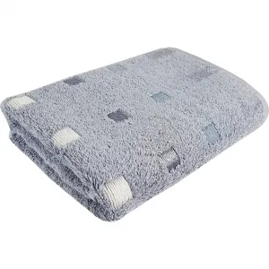 Махровое полотенце для ванной Quattro Duschtuch, натуральные буковые волокна, произведено в Австрии Framsohn Frottier, Graphit-graphite-grau