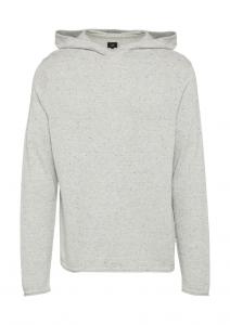 Толстовка с капюшоном QS Sweater, пятнистый серый