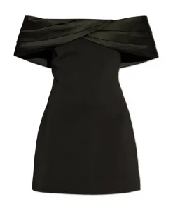 Платье с цветочным принтом Anine Bing, черный