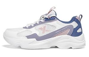 Кроссовки женские толстые низкие фиолетовые/розовые Xtep