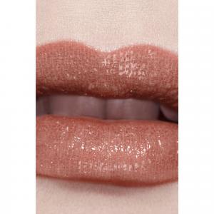 Увлажняющий тонирующий бальзам для губ ROUGE COCO BAUME SHINE - возможность наслаивания цвета. CHANEL, HONEY BLISS (nude)