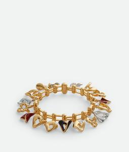Cards bracelet BOTTEGA VENETA, сироп/темно-зеленый