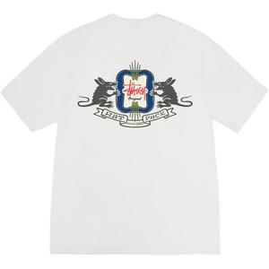 Футболка Homebrew пигментного крашения Stussy, белый