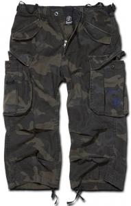 Шорты Brandit Industry 3/4 Shorts, темный кмуфляж