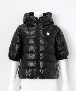 Теплая стеганая куртка с металлическим блеском Archivio, цвет Black (001)