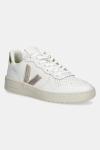 Кожаные кроссовки V-10 Leather Veja, белый