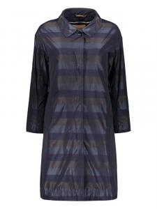 Полосатый тренчкот Moorer, синий