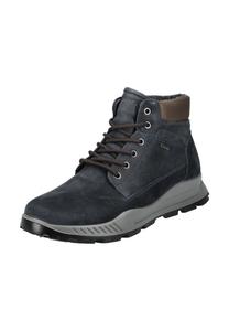 Ботильоны из кожи нубука/текстиля Igi&co, синий