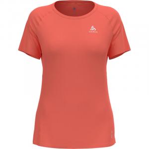 Футболка Odlo, цвет mango/schwarz