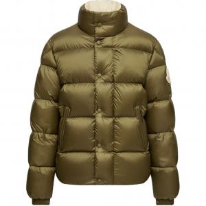 Куртка Tripiti с высоким воротником и стеганым узором Moncler, темно-зеленый