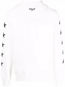 Худи с принтом GOLDEN GOOSE, белый