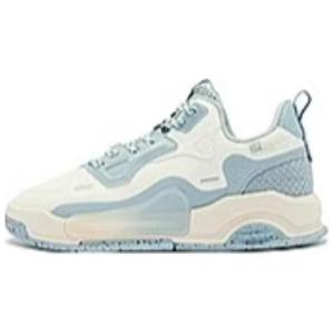 Insolence IV. Противоскользящие износостойкие низкие кеды для скейтбординга женские цвет слоновая кость/голубой перо QIAODAN