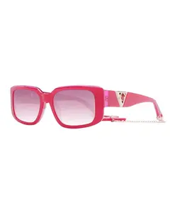 Женские солнцезащитные очки с градиентом розового цвета Guess, розовый