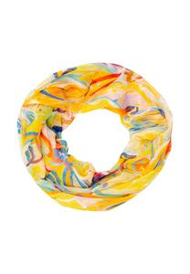 Шарф-петля Герда Легкий, мягкий и тонкий шарф, круглый шарф Seasons of April, желтый