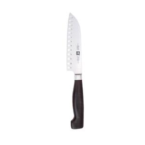 Нож Сантоку ZWILLING Four Star Hollow Edge, Stainless Steel-5-Inch