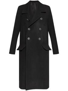 Rick Owens офицерское пальто, черный