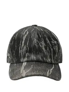 Бейсболка с узором Rick Owens Drkshdw, черный