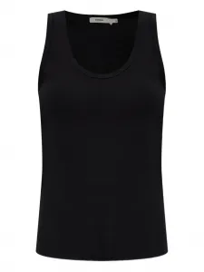 Топ из хлопка с круглым вырезом Pangaia, черный