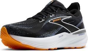 Мужские беговые кроссовки Brooks Glycerin GTS 22 с поддержкой, черный/оранжевый/голубой