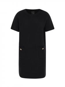 Платье до колена DreiMaster Klassik, черный