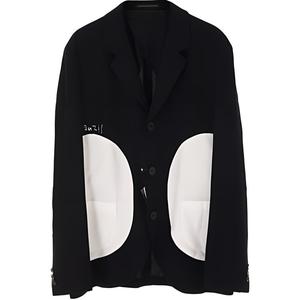 Yohji Yamamoto Костюм деловой унисекс черный, Black