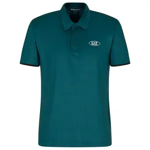 Поло с коротким рукавом EA7 EMPORIO ARMANI Golf Pro Pl St, зеленый
