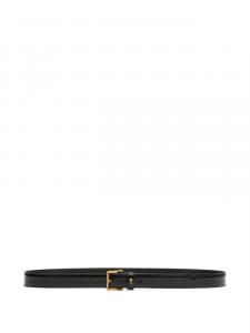 Ремень с логотипом AMI Paris, черный