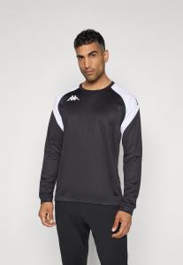 Толстовка Kappa Sweatshirt, Black/White/Black