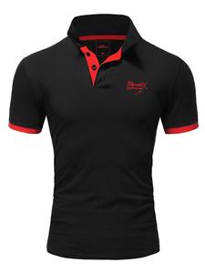 Рубашка-поло REPUBLIX, черный/красный
