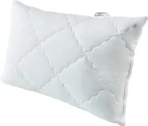 Подушка 50x70 классическая стеганая Senna Home белая Inter Widex