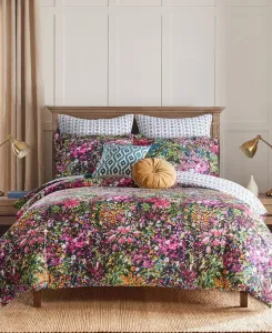 Комплект постельного белья Home Basel, 3 предмета, двусторонний, размер King Levtex, мультиколор