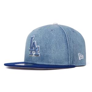 New Era Хлопковая бейсболка унисекс синяя, Blue