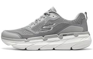 Кроссовки для бега Max Cushioning для мужчин с низким верхом, серебристо-белые Skechers