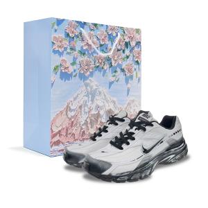 Nike Кроссовки Initiator с износостойким покрытием, низкие, повседневные, для городских поездок на работу и обратно, унисекс, черные, белые