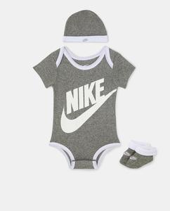 Комплект из 3 предметов для мальчика серого цвета Nike, серый