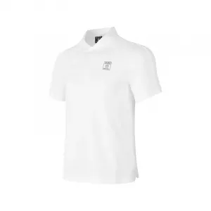 Skechers Поло мужское ярко-белое