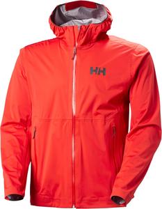 Куртка Helly-Hansen Momentum 3L Stretch - мужская водонепроницаемая, ветрозащитная куртка для активного отдыха с дышащим материалом Helly Hansen, 222 Alert Red