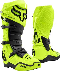 Мужские мотокроссовые ботинки Fox Racing Instinct, Fluorescent Yellow