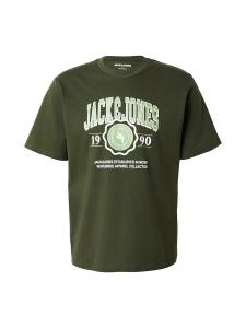 Рубашка JACK & JONES JJMAKO, светло-зеленый/темно-зеленый